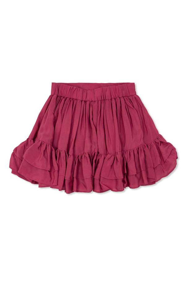 Chloé Kids Saia com folhos