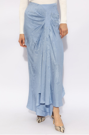 Balmain Silk skirt