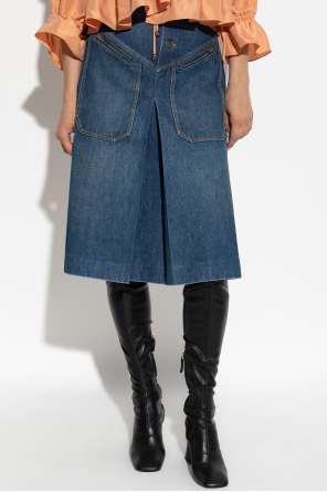 Chloé Falda vaquera