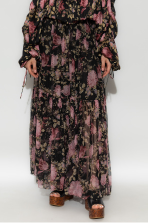 Chloé Skirt with floral pattern
