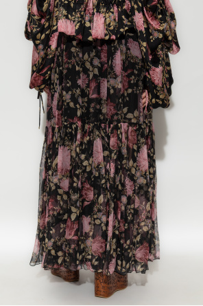 Chloé Skirt with floral pattern