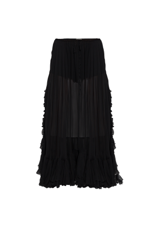 Silk skirt
