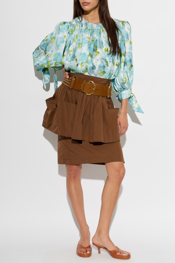 Chloé Falda con bolsillos