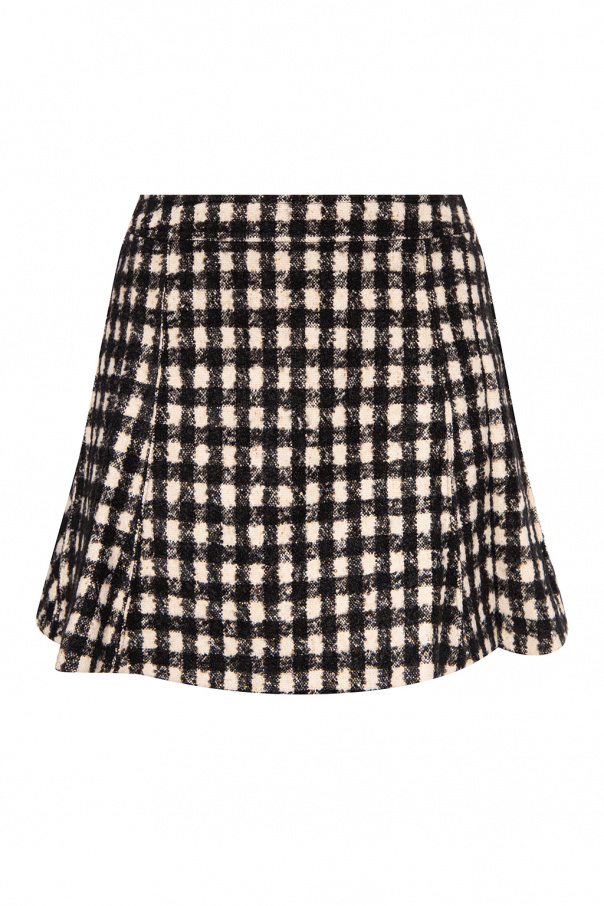 Chloé Checked skirt