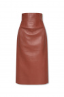 leather skirt chloe skirt