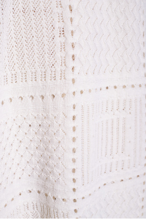Chloé Openwork knitted skirt