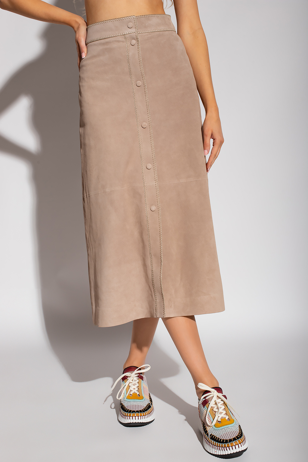 Chloé Suede skirt