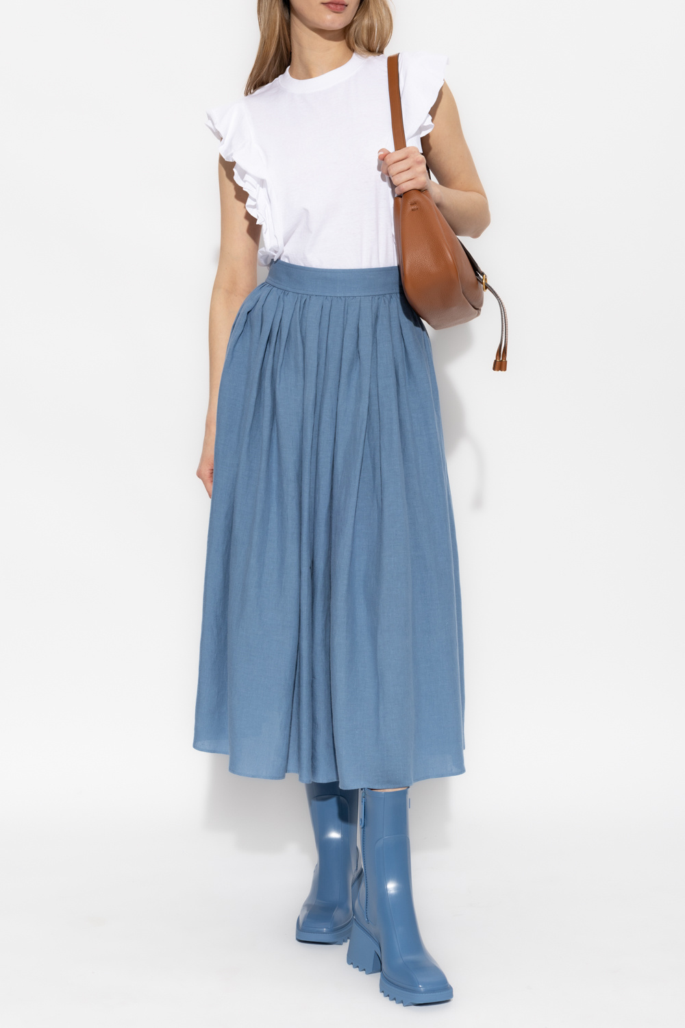 Chloé Linen skirt