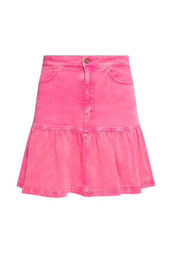 See By Chloé chloe belted linen shorts