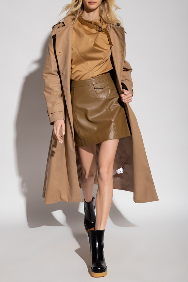 See By Chloé Leather skirt