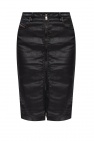 Diesel Coated denim skirt
