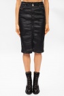 Diesel Coated denim skirt
