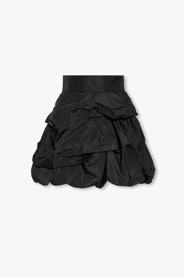 Emporio Armani Contrast Skirt with gathers