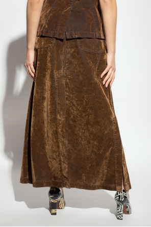 Diesel ‘De-Alb’ maxi skirt