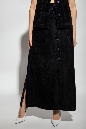 Diesel ‘De-Alb’ maxi skirt