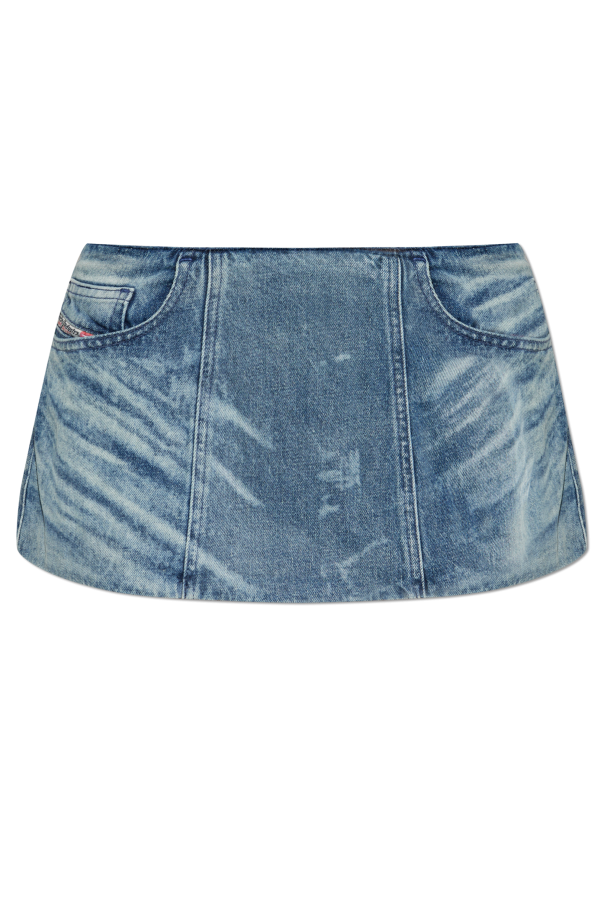 Denim skirt `DE-NORA-FSH` od Diesel