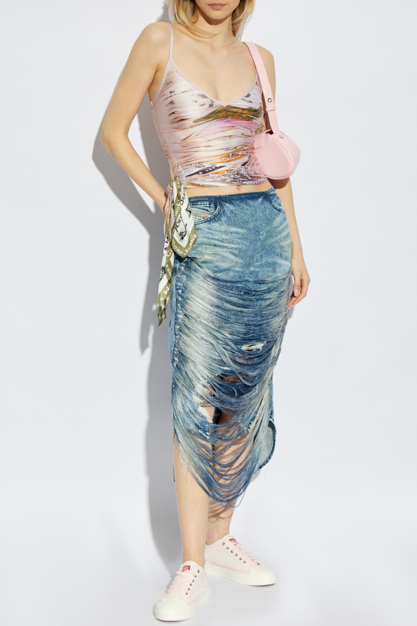 Diesel Denim skirt DE-PLUMY-FSG