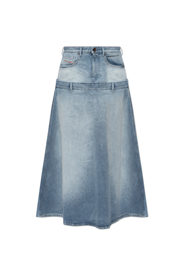 Denim skirt `DE-VORYA-S` od Diesel
