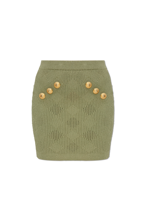 Balmain Skirt with decorative buttons