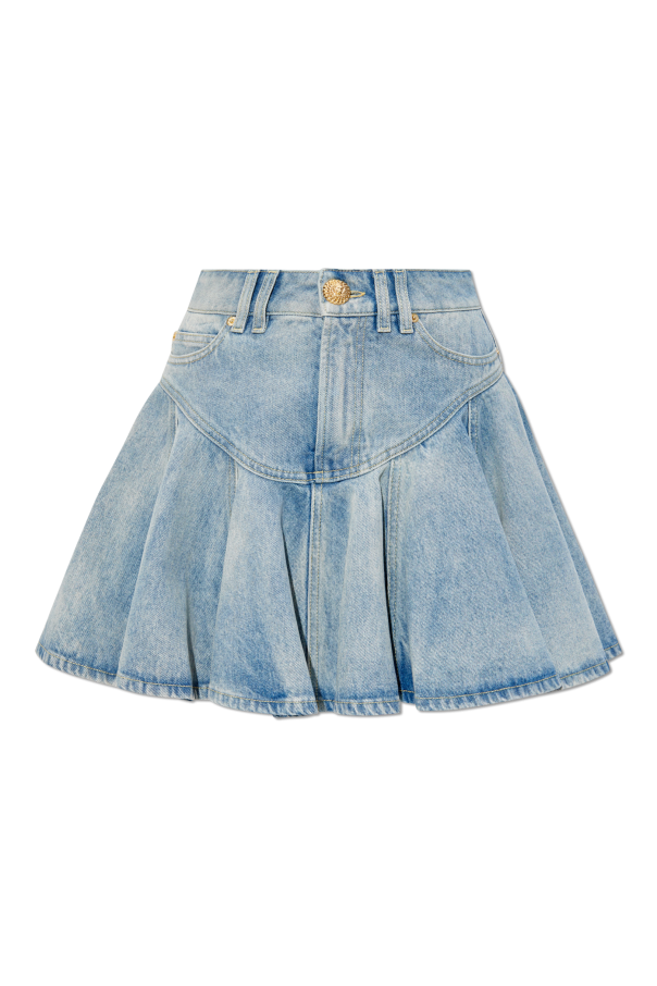 Balmain Denim skirt