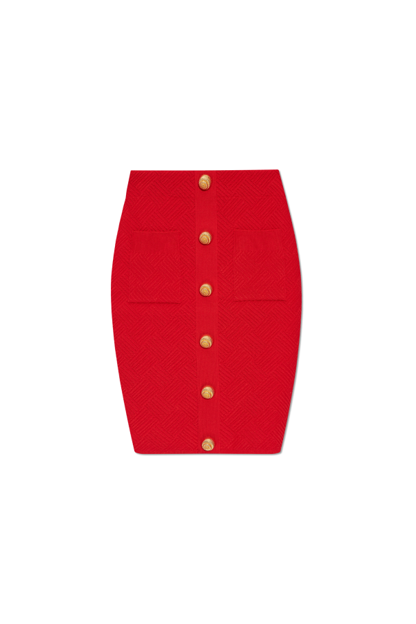 Balmain Skirt with decorative buttons