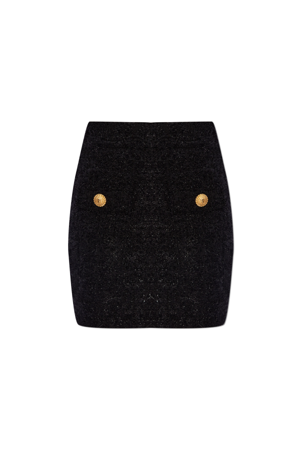 Balmain Tweed Skirt