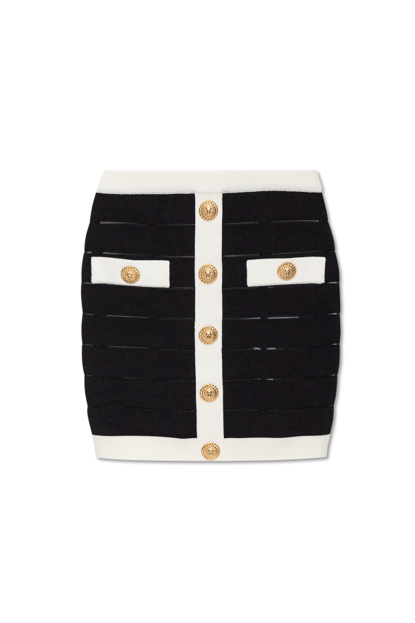 Balmain Skirt with decorative buttons