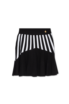 Striped pattern skirt od Balmain