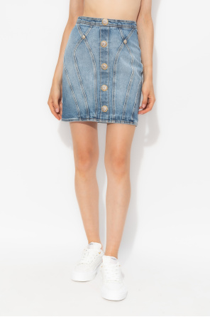 Balmain Denim skirt