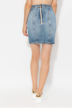 Balmain Denim skirt