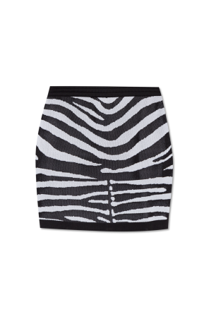 Animal print skirt od Balmain