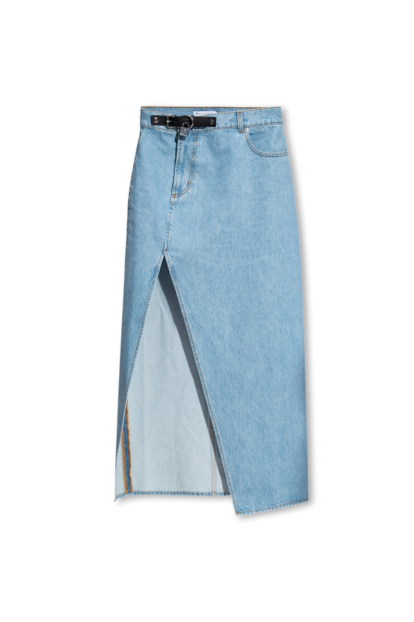 JW Anderson Denim skirt with slit