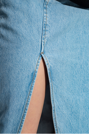 JW Anderson Denim skirt with slit