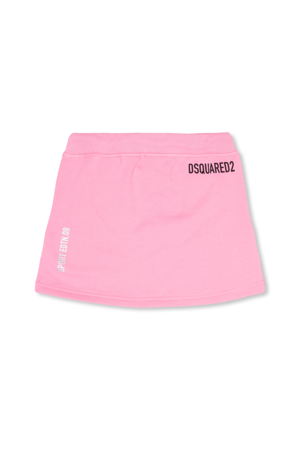 Dsquared2 Kids Skirt with logo patch