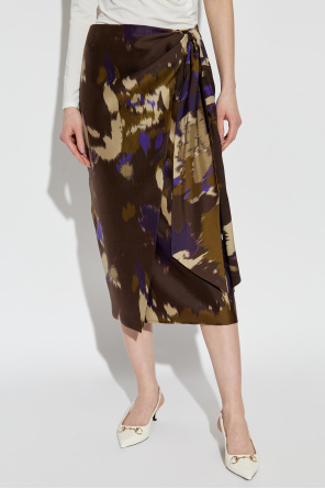 Max Mara Falda estampada ‘Dritto’