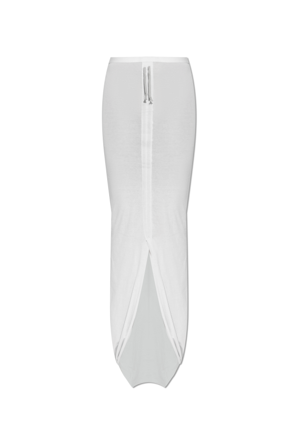 Long skirt with a slit od Rick Owens DRKSHDW