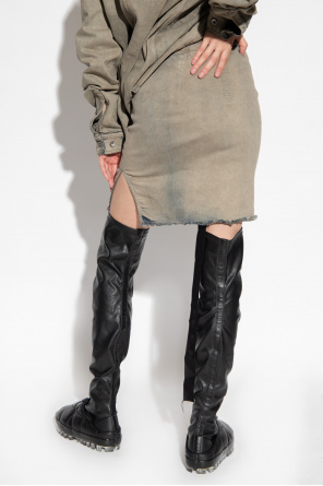 Rick Owens DRKSHDW Denim skirt