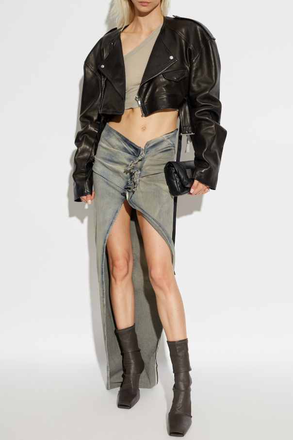 Rick Owens DRKSHDW Jeansowa spódnica `Edfu`