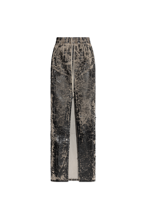 Skirt ‘Phleg’ od Rick Owens DRKSHDW