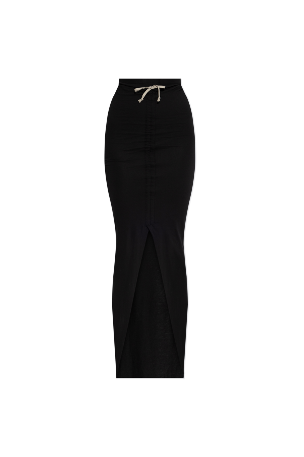 Skirt `Spft Edfu` od Rick Owens DRKSHDW
