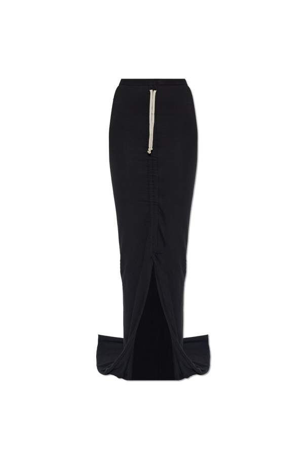 Long skirt with slit od Rick Owens DRKSHDW
