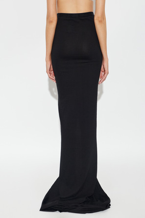 Rick Owens DRKSHDW Long skirt with slit