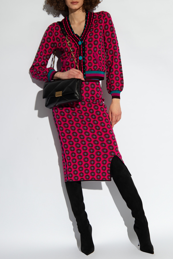 Diane Von Furstenberg ‘Gusta’ patterned skirt