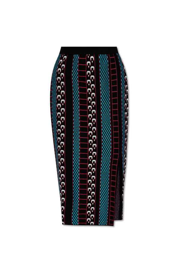 ‘Sallie’ skirt with geometric motif od Diane Von Furstenberg