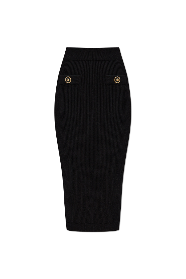 Balmain Pencil skirt with pockets