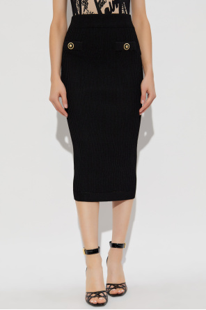 Balmain Pencil skirt with pockets