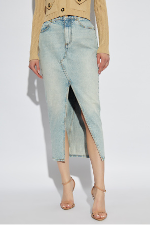 Balmain Falda vaquera