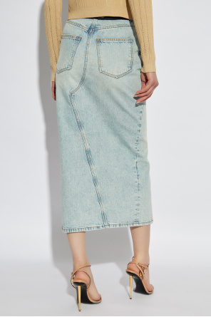 Balmain Falda vaquera