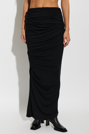 ENTIRE STUDIOS Long skirt with draping