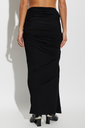 ENTIRE STUDIOS Long skirt with draping